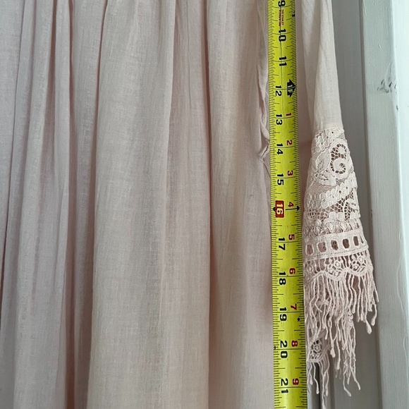 Scandal Italy Women's Pink Bohemian Top, One Size - Picture 12 of 13